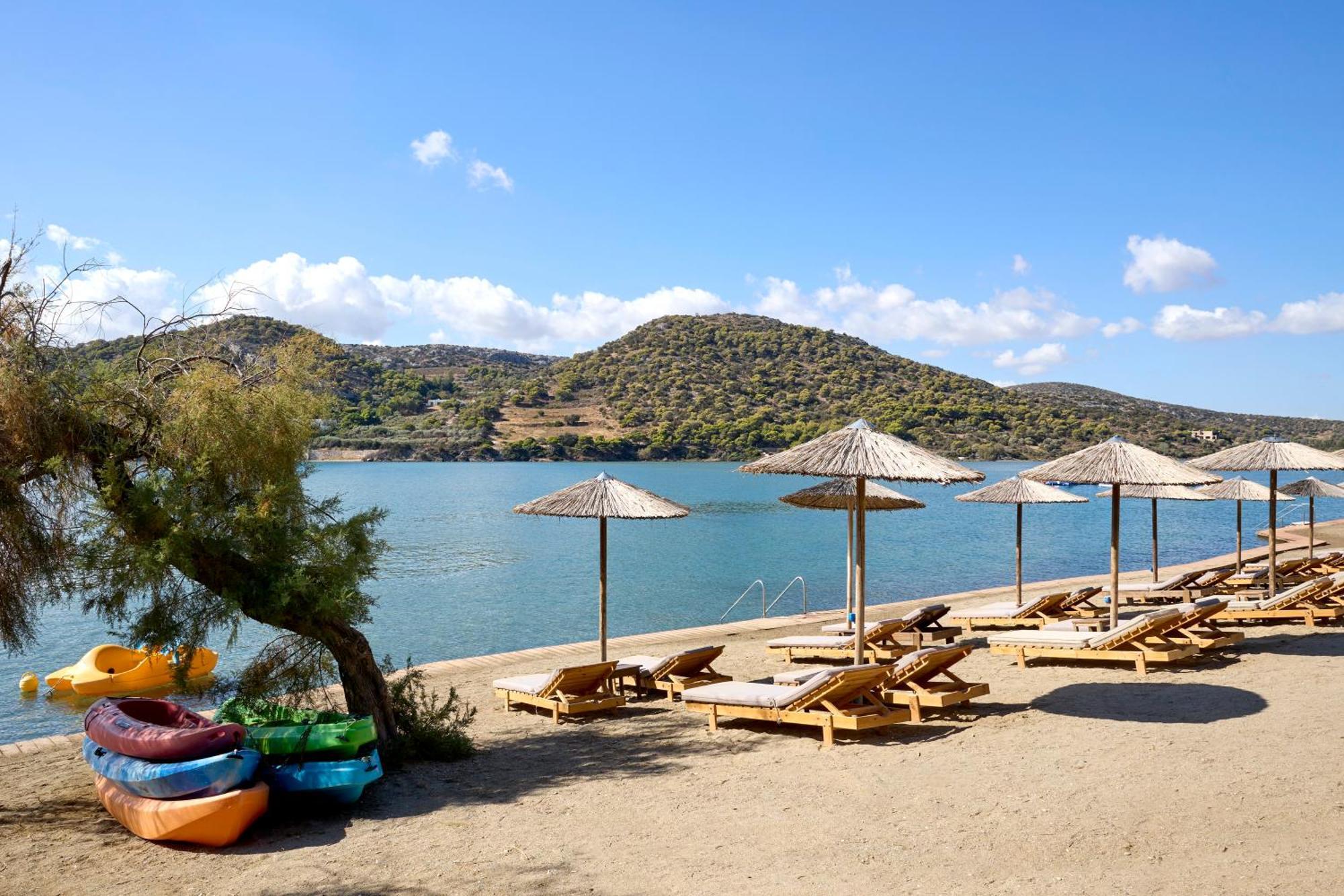 Hotel Dolce By Wyndham Athens Attica Riviera Vravrona Exterior foto Beach of the lake
